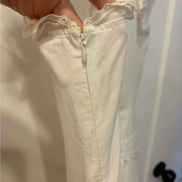 Coach White prairie Ruffled Dress - Picture 13 of 16